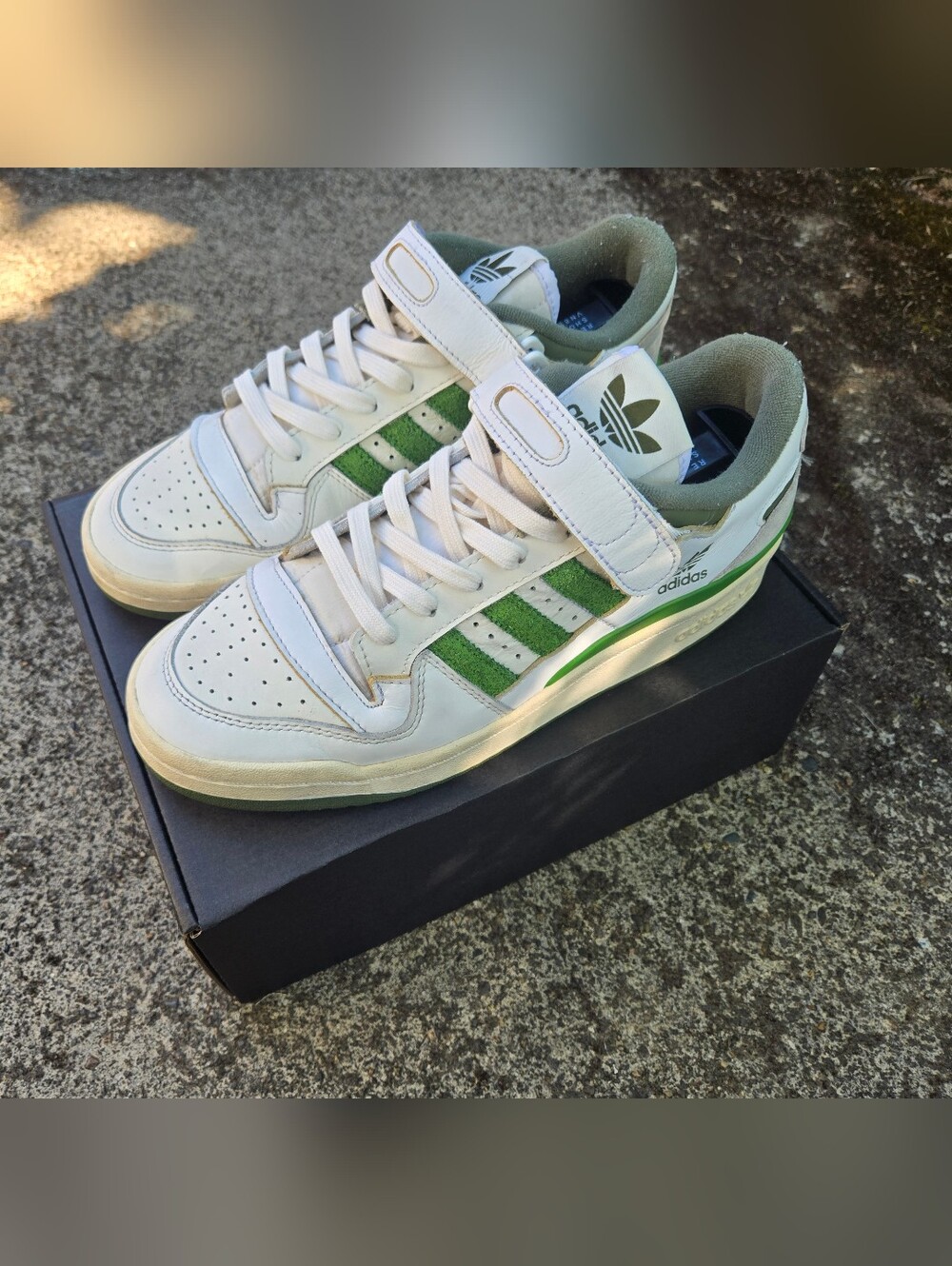 Adidas Forum 84 Low Crew Green Vintage Style Size 8.5 Men's, 10 Women's